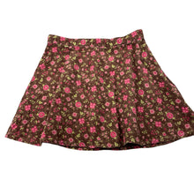 Load image into Gallery viewer, Girls Gymboree, floral corduroy cotton skirt, adjustable, L: 28cm, GUC, size 3,  