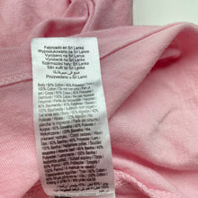 Load image into Gallery viewer, Girls F&amp;F, pink t-shirt / top, GUC, size 5-6,  
