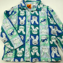 Load image into Gallery viewer, Boys Tilt, flannel cotton winter pyjama top, FUC, size 5,  