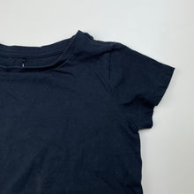 Load image into Gallery viewer, Girls Anko, navy cotton t-shirt / top, EUC, size 6,  