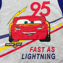 Load image into Gallery viewer, Boys Disney, Cars, Lightning McQueen pyjama t-shirt / top, EUC, size 2,  