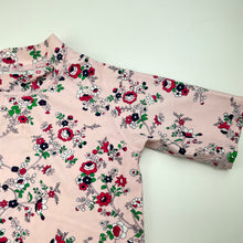 Load image into Gallery viewer, Girls OUCH, floral short sleeve rashie / swim top, light mark, FUC, size 5,  