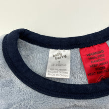 Load image into Gallery viewer, Boys Baby Berry, soft fleece winter pyjama top, GUC, size 2,  