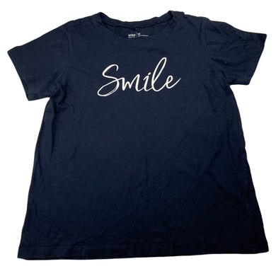 Girls Anko, navy cotton t-shirt / top, GUC, size 12,  