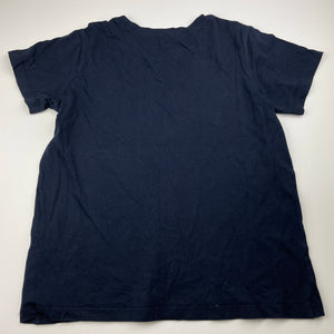 Girls Anko, navy cotton t-shirt / top, GUC, size 12,  