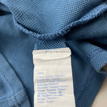 Load image into Gallery viewer, Boys Okaidi, blue cotton polo shirt top, GUC, size 6,  