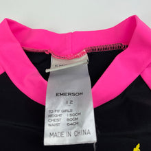 Load image into Gallery viewer, Girls Emerson, short sleeve rashie / swim top, GUC, size 12,  