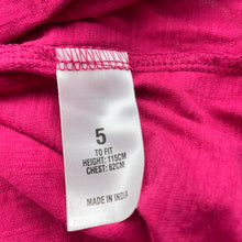 Load image into Gallery viewer, Girls H&amp;T, cotton long sleeve t-shirt / top, EUC, size 5,  
