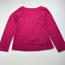 Load image into Gallery viewer, Girls H&amp;T, cotton long sleeve t-shirt / top, EUC, size 5,  