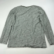 Load image into Gallery viewer, Boys Anko, striped cotton henley top, GUC, size 6,  