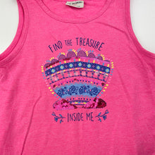 Load image into Gallery viewer, Girls LC Waikiki, pink marle summer top, GUC, size 8-9,  