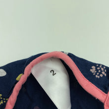 Load image into Gallery viewer, Girls Target, navy summer top, GUC, size 2,  