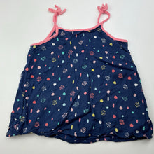 Load image into Gallery viewer, Girls Target, navy summer top, GUC, size 2,  
