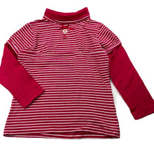 Load image into Gallery viewer, Girls Milkshake, striped stretchy long sleeve top, GUC, size 4,  