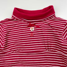Load image into Gallery viewer, Girls Milkshake, striped stretchy long sleeve top, GUC, size 4,  