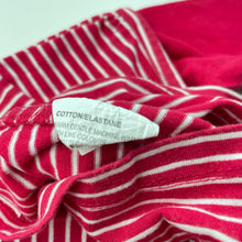 Load image into Gallery viewer, Girls Milkshake, striped stretchy long sleeve top, GUC, size 4,  
