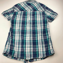Load image into Gallery viewer, Boys BLUkids, checked lightweight cotton short sleeve shirt, FUC, size 10,  
