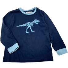 Load image into Gallery viewer, Boys Gem Look, long sleeve pyjama top, dinosaur, GUC, size 6,  