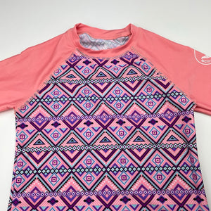 Girls BODY GLOVE, long sleeve rashie / swim top, EUC, size 10,  