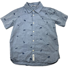 Load image into Gallery viewer, Boys Country Road, embroidered lightweight cotton short sleeve shirt, GUC, size 7,  