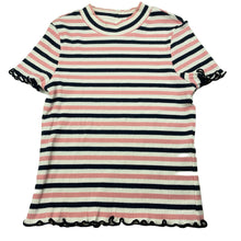 Load image into Gallery viewer, Girls Target, ribbed stretchy striped top, FUC, size 10,  