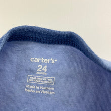 Load image into Gallery viewer, Boys Carters, cotton zip coverall / romper, baseball, GUC, size 2,  