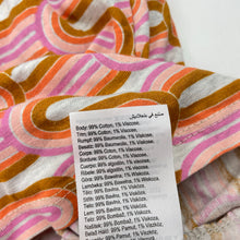 Load image into Gallery viewer, Girls Cotton On, retro print short sleeve dress, EUC, size 7, L: 61cm