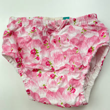 Load image into Gallery viewer, Girls Young Hearts, lined floral cotton dress + bloomers/nappy cover, GUC, size 2, L: 45cm