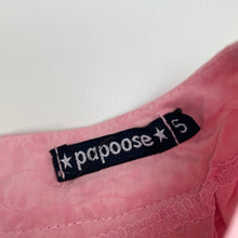 Load image into Gallery viewer, Girls Papoose, lightweight floral cotton dress, EUC, size 5, L: 61cm