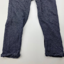 Load image into Gallery viewer, Boys Next, navy lightweight cotton pants, elasticated, Inside leg: 32cm, EUC, size 2-3,  