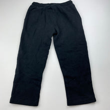 Load image into Gallery viewer, Girls Target, black fleece lined track pants, elasticated, Inside leg: 35cm, GUC, size 3,  