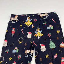 Load image into Gallery viewer, Girls Target, stretchy Christmas leggings, Inside leg: 38cm, GUC, size 4,  