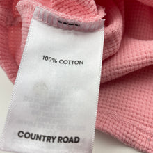 Load image into Gallery viewer, Girls Country Road, waffle cotton long sleeve henley top, GUC, size 12,  