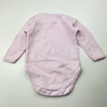 Load image into Gallery viewer, Girls pink, cotton bodysuit / romper, GUC, size 000,  
