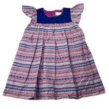 Load image into Gallery viewer, Girls Pumpkin Patch, lined lightweight cotton dress, GUC, size 2, L: 48cm