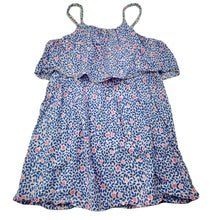 Load image into Gallery viewer, Girls Cotton On, viscose floral summer dress, FUC, size 3, L: 56cm