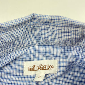 Boys Milkshake, lightweight cotton long sleeve shirt, FUC, size 7,  