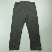 Load image into Gallery viewer, Girls H&amp;M, organic cotton blend leggings, Inside leg: 31cm, EUC, size 2,  