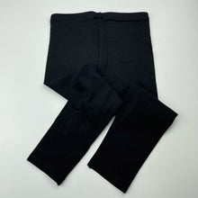 Load image into Gallery viewer, Girls Anko, black stretchy leggings, Inside leg: 37cm, EUC, size 4,  