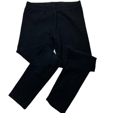 Girls Clothing & Co, black stretchy leggings, Inside leg: 48cm, GUC, size 8,  