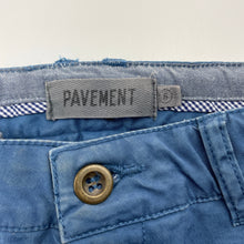 Load image into Gallery viewer, Boys PAVEMENT, stretch cotton chino pants, adjustable, Inside leg: 59cm, FUC, size 6-7,  