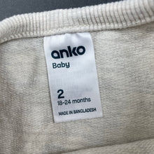 Load image into Gallery viewer, unisex Anko, lightweight sweater / jumper, rabbits, GUC, size 2,  