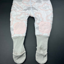 Load image into Gallery viewer, Girls Baby Studio, wadded cotton sleepsuit, no Tog rating, GUC, size 1-2,  