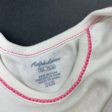 Load image into Gallery viewer, Girls Ralph Lauren, cotton bodysuit / romper, teddy bears, GUC, size 0,  