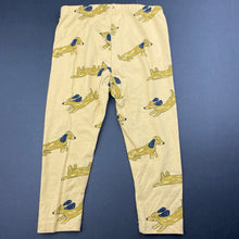 Load image into Gallery viewer, Girls Target, stretchy organic cotton blend leggings, dogs, GUC, size 1,  