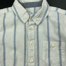 Load image into Gallery viewer, Boys Target, cotton / linen long sleeve shirt, FUC, size 1,  