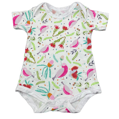 Girls Suki McMaster, stretchy bamboo blend bodysuit / romper, GUC, size 00,  