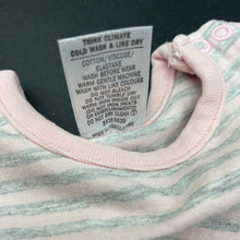 Load image into Gallery viewer, Girls Target, striped stretchy romper, EUC, size 00,  