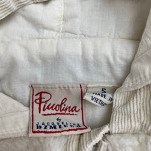 Load image into Gallery viewer, Girls Piccolina, cotton lined fleece hooded vest / jacket, GUC, size 5,  