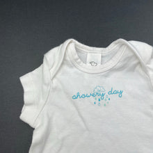 Load image into Gallery viewer, unisex Baby Club, cotton bodysuit / romper, EUC, size 0000,  